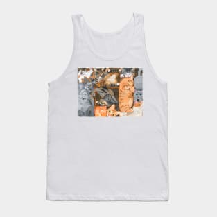 Kitty Cats in Boxes Tank Top
